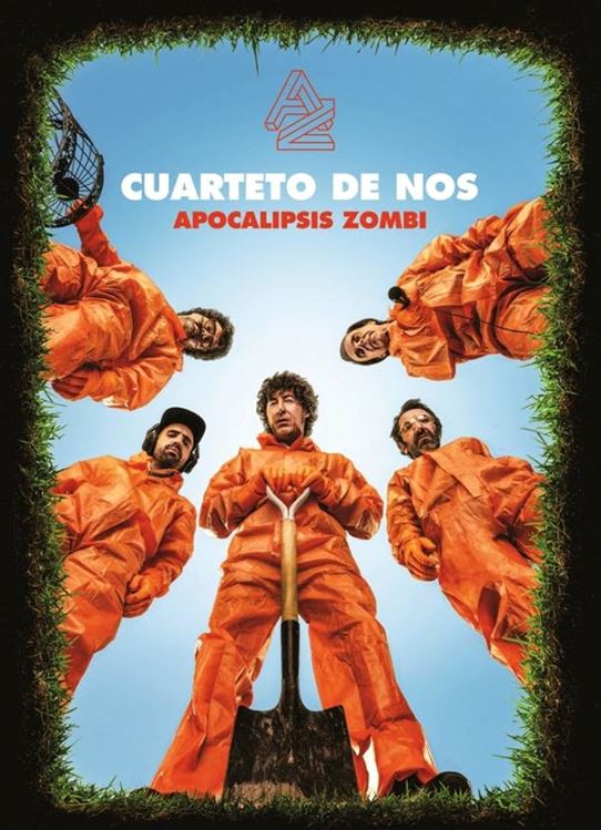 EL APOCALIPSIS ZOMBI DE CUARTETO DE NOSLlega a México, cuarteto de nos en México 2017, el cuarteto de nos en carpa astros 2017