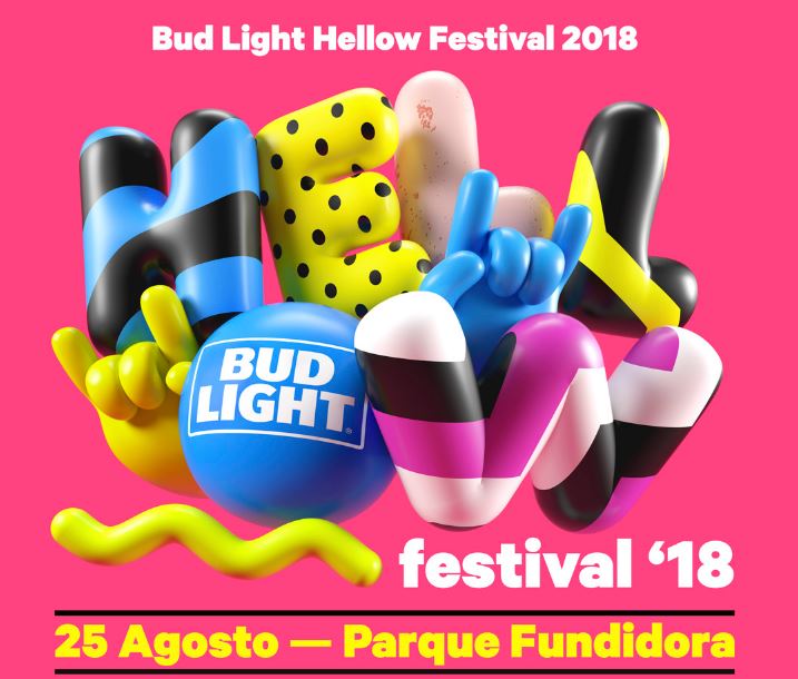 BUD LIGHT HELLOW FESTIVAL 2018  REVELA EL CARTEL DE SU NOVENA EDICIÓNGran cartel con MAROON 5, TYLER THE CREATOR Y FRENCH MONTANA y más, Presentan Lineup del Hellow Festival 2018, Maroon 5 en el Hellow Festival 2018 en Monterrey