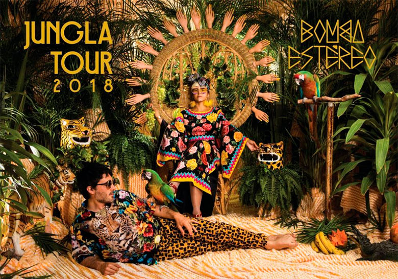 BOMBA ESTEREOLlegan al Pepsi center con una fiesta tropical y electrónica, Bomba estereo en la CDMX en el pepsi center en octubre 2018