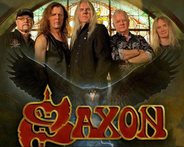 SAXONLlega al Plaza Condesa, SAXON regresa a México, SAXON llega al Plaza Condesa