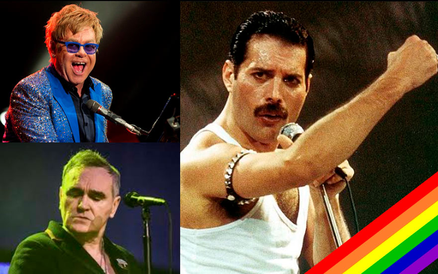 Grandes iconos de la comunidad GAY en el rockLa aportación al mundo de la música ha sido realizada por la comunidad LGBTI+, Gay rockers, LGBT en el mundo del rock.  Los artistas LGBT que han influenciado en el mundo de la música