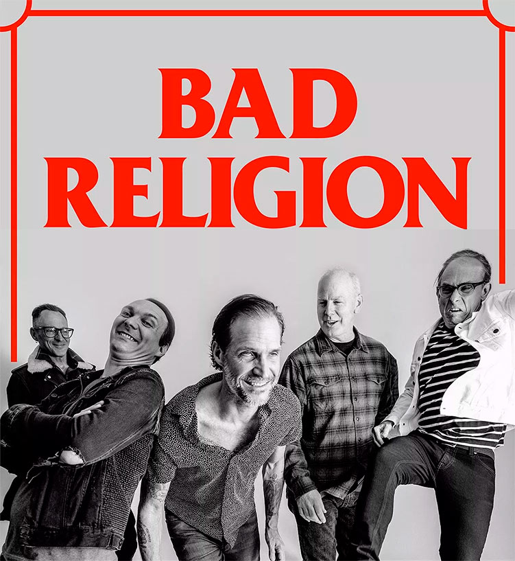 BAD RELIGIONRegresan a la Ciudad de México con Age of Unreason, bad religion regresan a la Ciudad de México con Age of Unreason