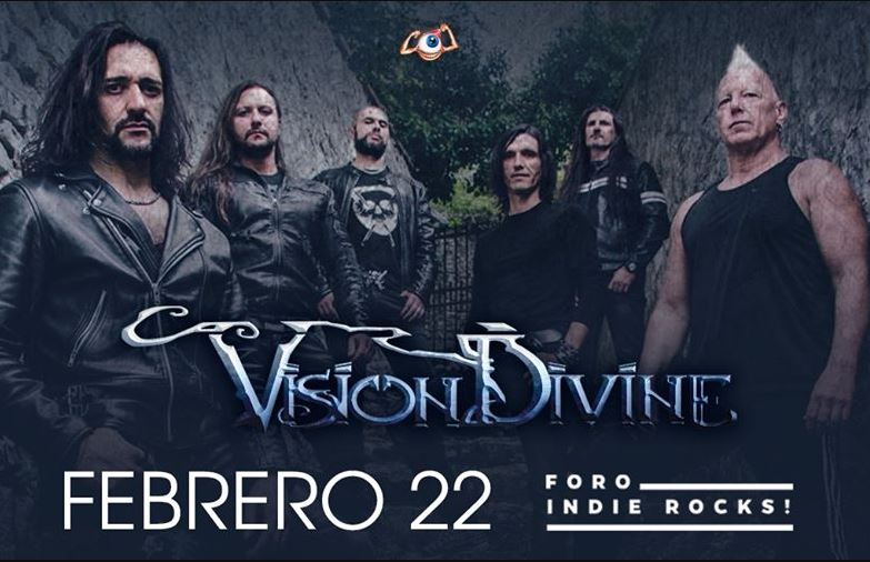 VISION DIVINERegresa a la CDMX este 22 de Febrero, VISION DIVINE: WHEN ALL THE HEROES ARE ON TOUR LIVE IN MEXICO CITY  llega al foro Indie Rocks