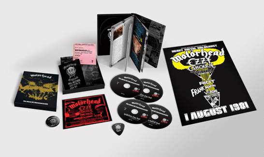 MOTÖRHEADCelebran el 40 aniversario de NO SLEEP 'TIL HAMMERSMITH , MOTÖRHEAD  CELEBRAN EL 40 ANIVERSARIO DE SU BRUTAL DIRECTO   ‘NO SLEEP ‘TIL HAMMERSMITH’  AÑADIENDOLE HASTA TRES DISCOS EN VIVO INÉDITOS