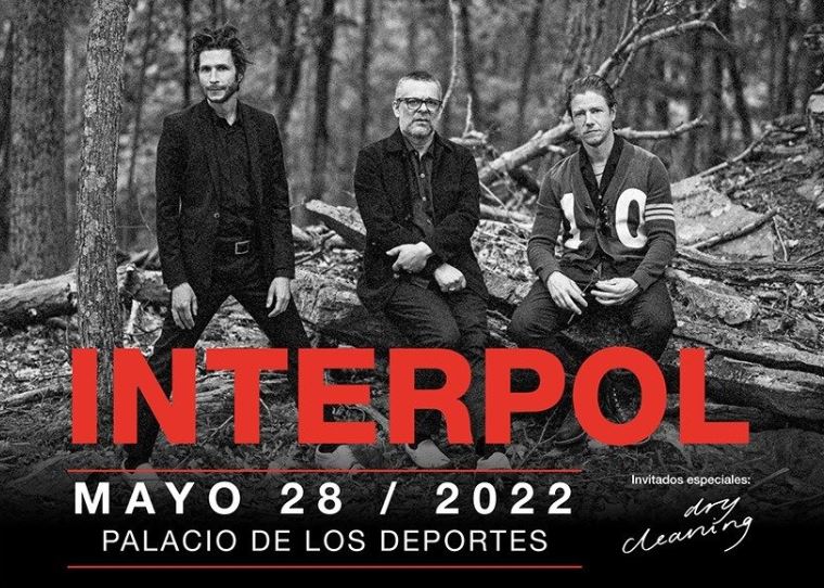 INTERPOLRegresa a la CDMX en el 2022, Luego de su gran éxito como headliners del Corona Capital en el 2019