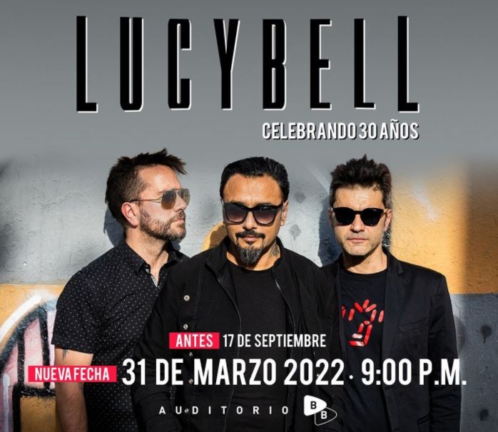 LUCYBELL FESTEJARÁ 30 AÑOSDe trayectoria en la CDMX en el 2022, Lucybell festejará 30 años de exitosa carrera musical en la CDMX con energético concierto