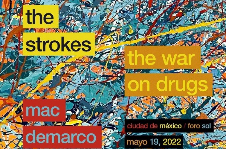 THE STROKESLlegan al Foro Sol -  19 de mayo, The strokes regresan a la CDMX