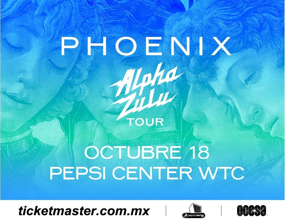 PHOENIXY su estilizado sonido regresan a la Ciudad de México, phoneix regresa al pepsi wtc center