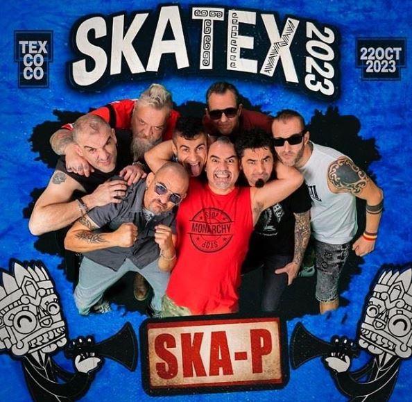 SKATEX 2023Anuncia su cartel, skatex 2023 cartel encabezado por ska-p y El gran silencio