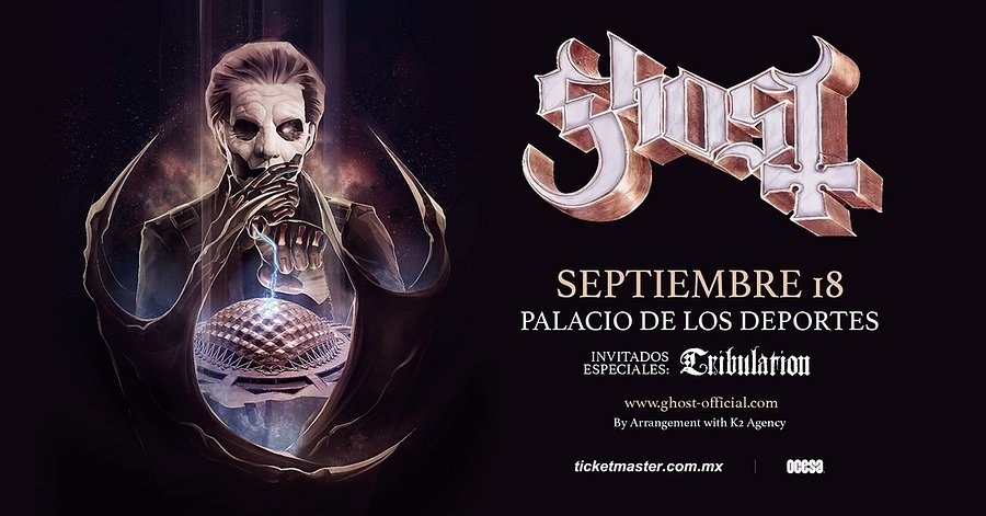 GHOST Regresa a México, GHOST Regresa al palacio de los deportes