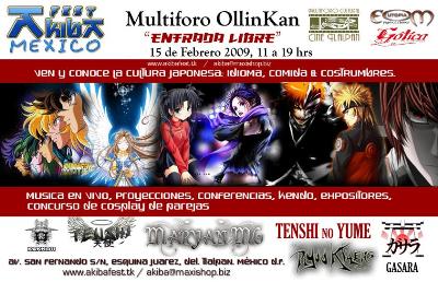 AKIBA FESTMultiforo Ollinkan, 