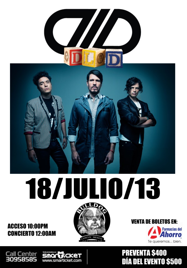 DLDEn el BullDog Café / 18 de Julio / Último Show en el D.F., 