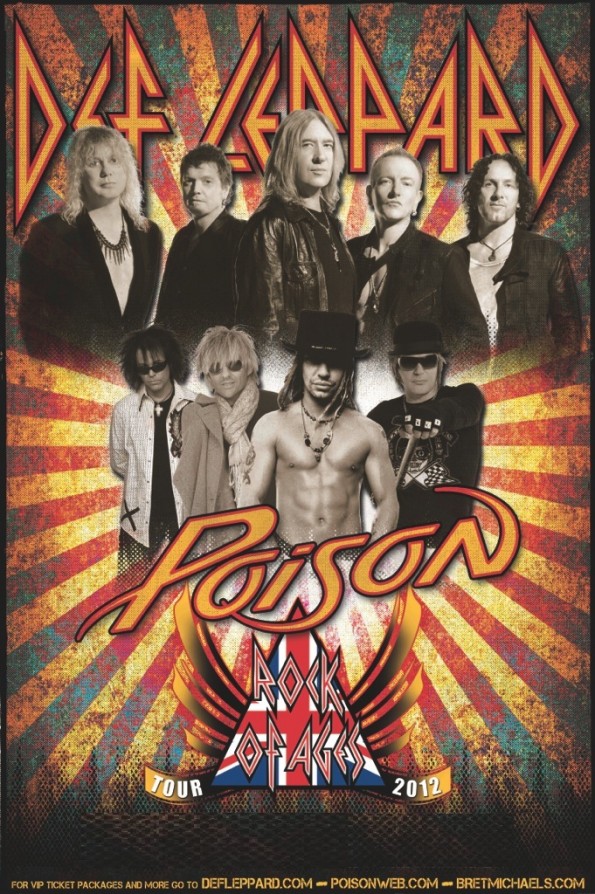 DEF LEPPARD Y POISONRock of Ages Tour 2012- 8 de Septiembre , 