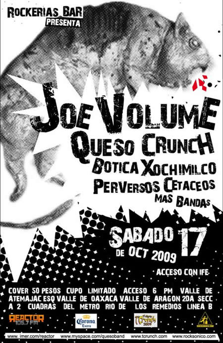 JOE VOLUME Y BOTICA XOCHIMILCOen Rockerias 17 Oct, 