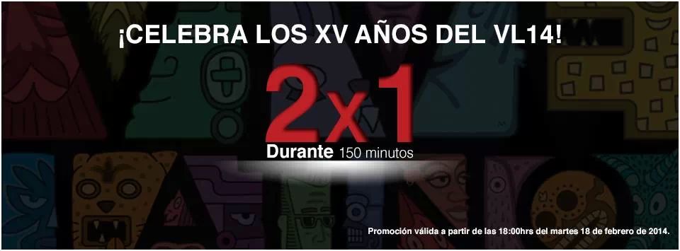 EL VIVE LATINO AL 2x1PROMOCION POR SUS XV AÑOS, 