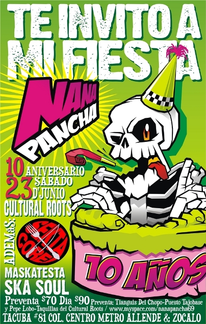 NANA PANCHA Celebra su Aniversario, 