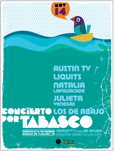 BANDAS DE ROCK UNIDAS POR TABASCOEn Concierto, apoya esta causa. , 