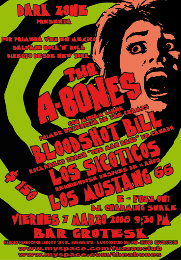 THE A-BONES – BLOODSHOT BILL 7 - MARZO - BAR GROTESK, 