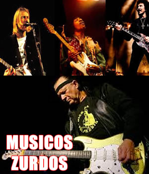 ROCKEROS ZURDOSTe imaginas el rock sin estos grandes músicos zurdos, Grandes músicos rockeros que son zurdos,  Jimmy Hendrix y Kurt Cobain entre los rockeros zurdos mas destacados,  Conoce a los rockeros que son zurdos, Paul McCartney y Ringo Starr eran zurdos