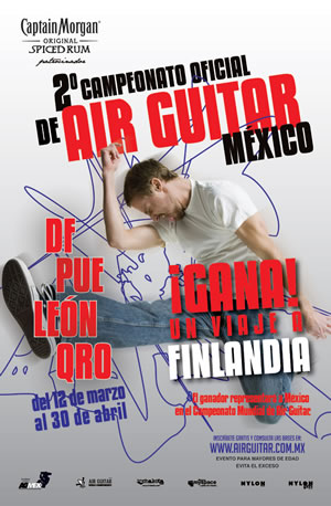 AIR GUITAR 2010Inscribete y participa., 