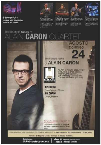 ALAIN CARON Presenta Multiple Faces en el Plaza Condesa - 24 de Agosto, 