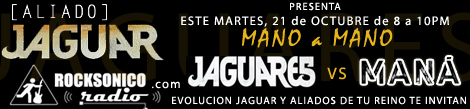 ALIADO JAGUAREscuchalo en Exclusiva todos los martes de 20 a 22 hrs., 