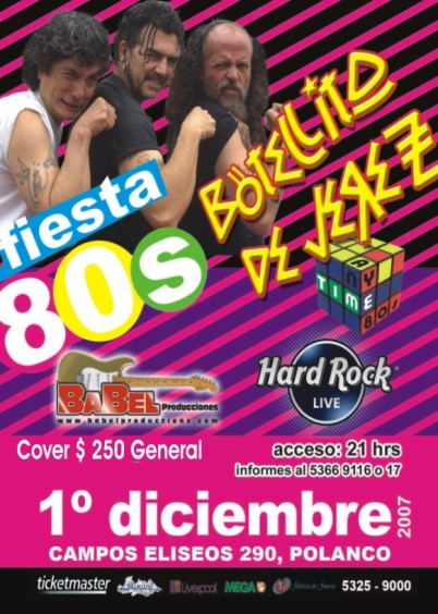 BOTELLITA DE JEREZ Hard Rock Live , 