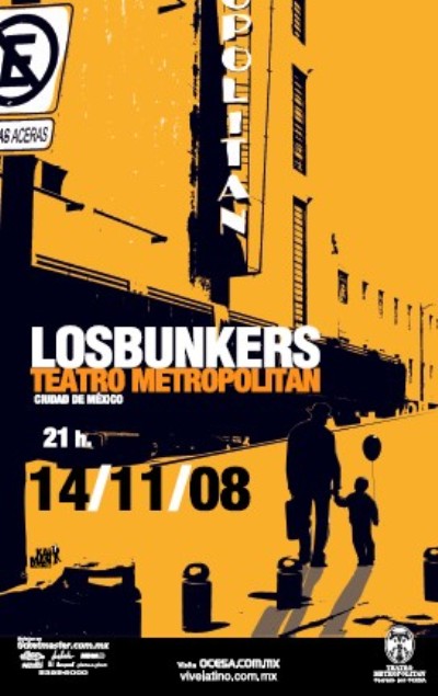 LOS BUNKERSTeatro Metropolitan, 