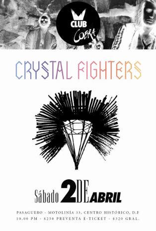 CRYSTAL FIGHTERSGira por México, 