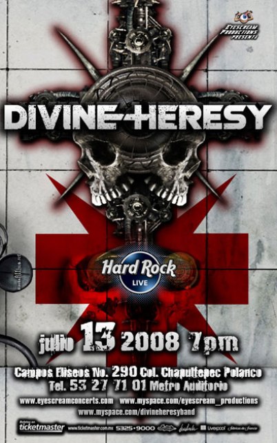 DIVINE HERESYEn el Hard Rock Live , 