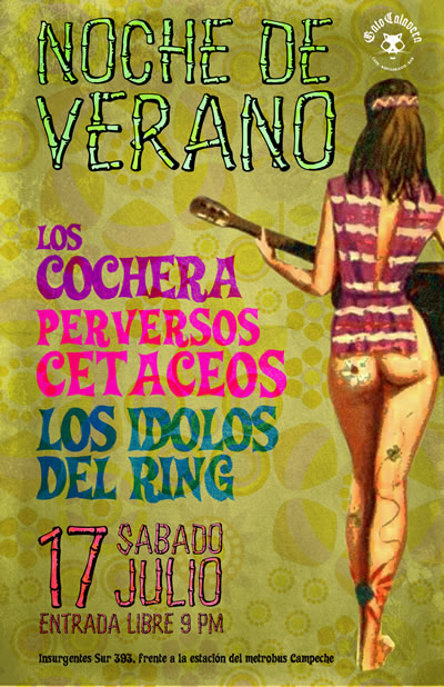 NOCHE DE VERANOSurf en el Gato Calavera - 17 Julio, 