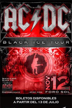 AC/DCLa leyenda del Rock este 12 de Noviembre, 