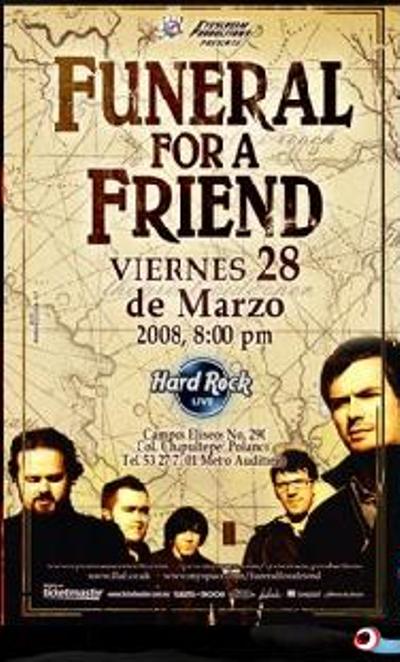 FUNERAL FOR A FRIEND Hard Rock Live, 