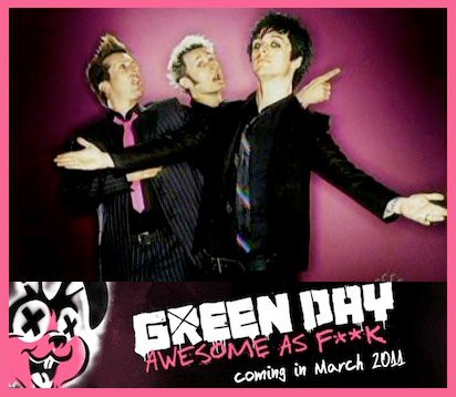 GREENDAYlanzará 'Awesome as Fuck', 