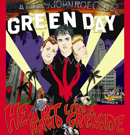 GREEN DAYEstrena documental HEART LIKE A HAND GRENADE, Green Day Heart Like a Hand Grenade, Green Day con nuevo DVD, 10 años del american idiot