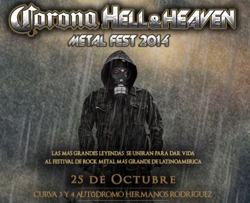 HELL AND HEAVENHORARIOS - 25 de Octubre, 