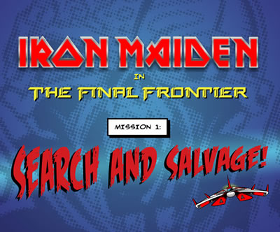 IRON MAIDEN Lanza juego para 