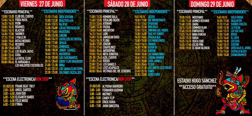 IZCALLI FESTDel 27 al 29 de Junio, 