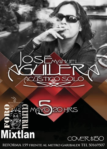 JOSE MANUEL AGUILERASet Acustico - 5 de Mayo, 