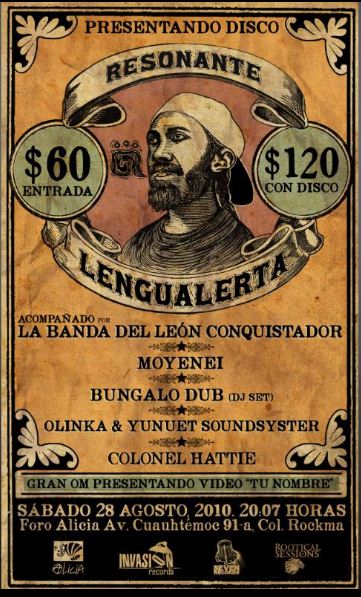 LENGUALERTAPresentando  Resonante - 28 de Agosto, 