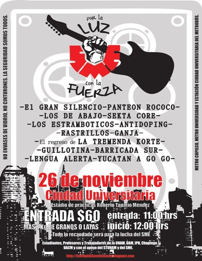 FESTIVAL DE LA RESISTENCIA En CU, 