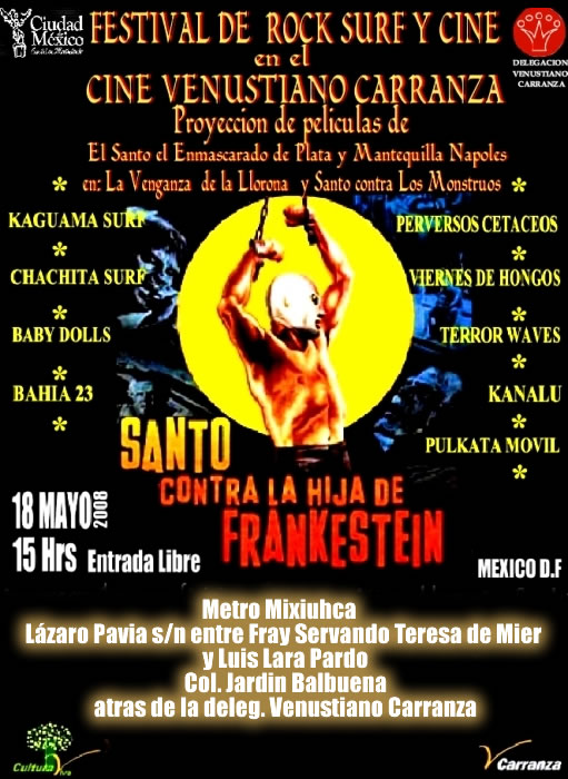 FESITVAL DE SURF Y CINE18 DE MAYO EN VENUSTIANO CARRANZA, 