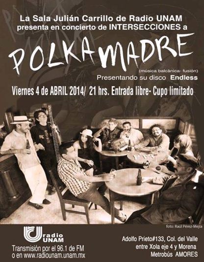 POLKA MADRE Presentando nuevo disco - 4 Abril, 