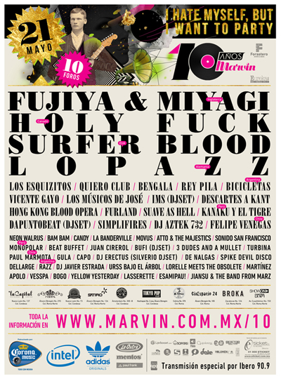 REVISTA MARVINCelebra 10 años, 21-Mayo, 