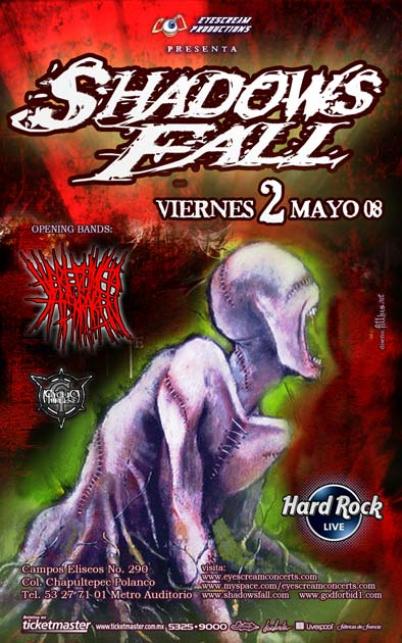 SHADOWS FALLEn el Hard Rock Live , 