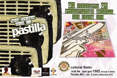 Superstelar y PastillaPresentación de nuevo disco-Cultural Roots , 