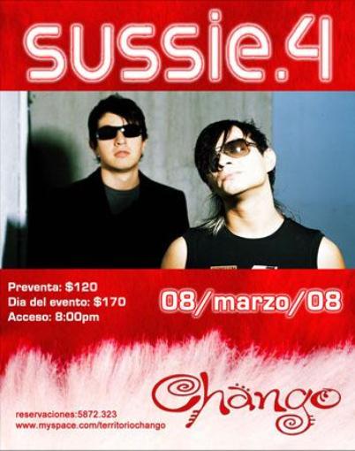 SUSSIE 4En el Chango , 