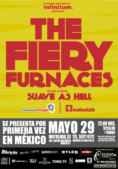 THE FIERY FURNACESEn México, 