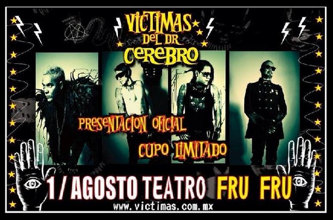 LAS VICTIMAS DEL DR CEREBROPresentan 'Sobrenatural' - 1 de Agosto, 